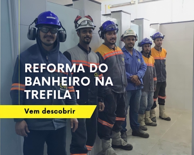 Reforma do Banheiro na TREFILA 1